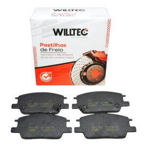 Jogo Pastilha Freio Dianteiro Willtec Willtec