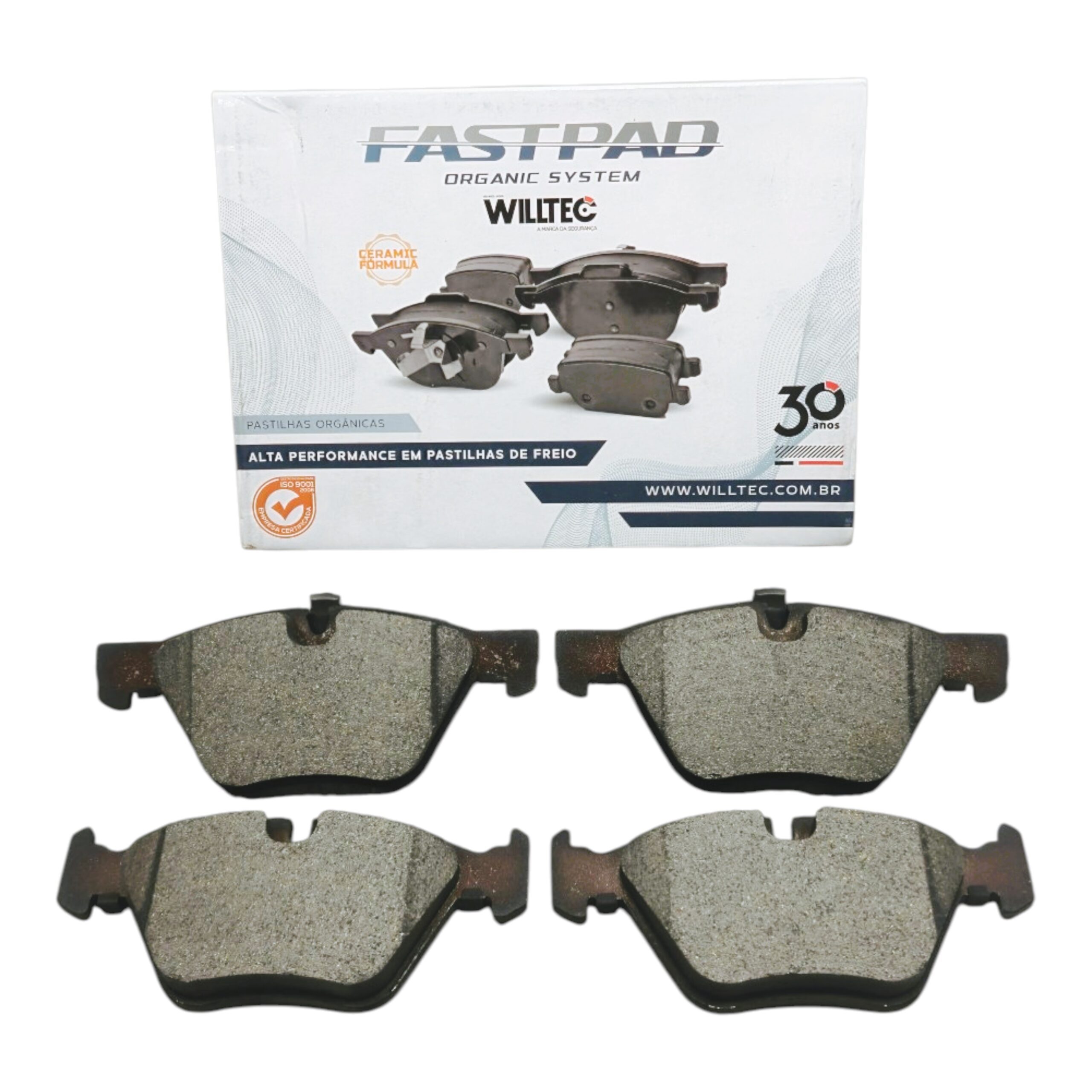 Jogo Pastilha Freio Dianteiro Willtec Willtec