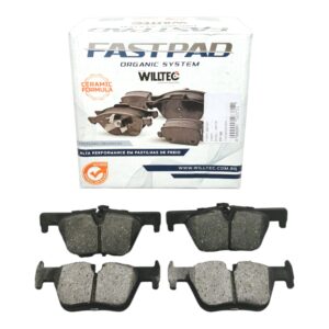 Jogo Pastilha Freio Traseiro Willtec Willtec
