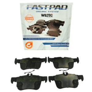 Jogo Pastilha Freio Traseiro Willtec Willtec