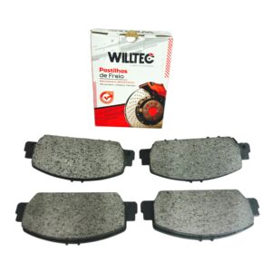 Jogo Pastilha Freio Dianteiro Willtec Willtec