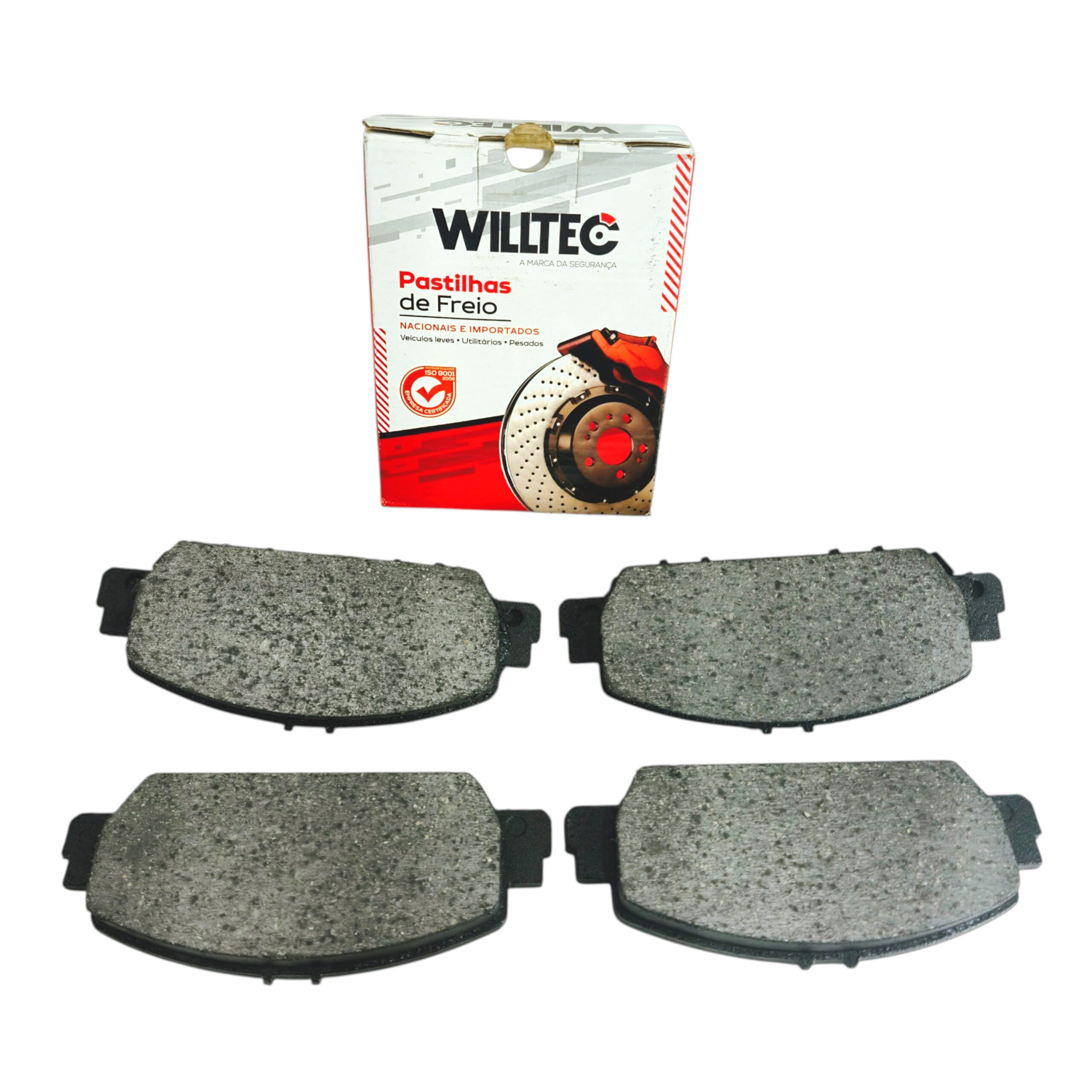 Jogo Pastilha Freio Dianteiro Willtec Willtec