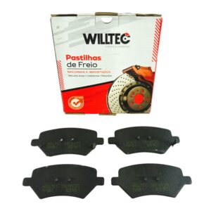 Jogo Pastilha Freio Dianteiro Willtec Willtec
