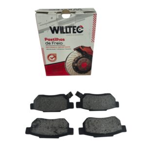Jogo Pastilha Freio Traseiro Willtec Willtec