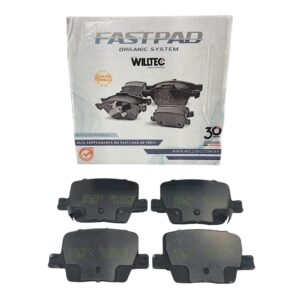 Jogo Pastilha Freio Traseiro Willtec Willtec
