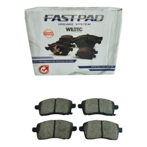 Jogo Pastilha Freio Traseiro Willtec Willtec