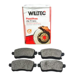 Jogo Pastilha Freio Traseiro Willtec Willtec