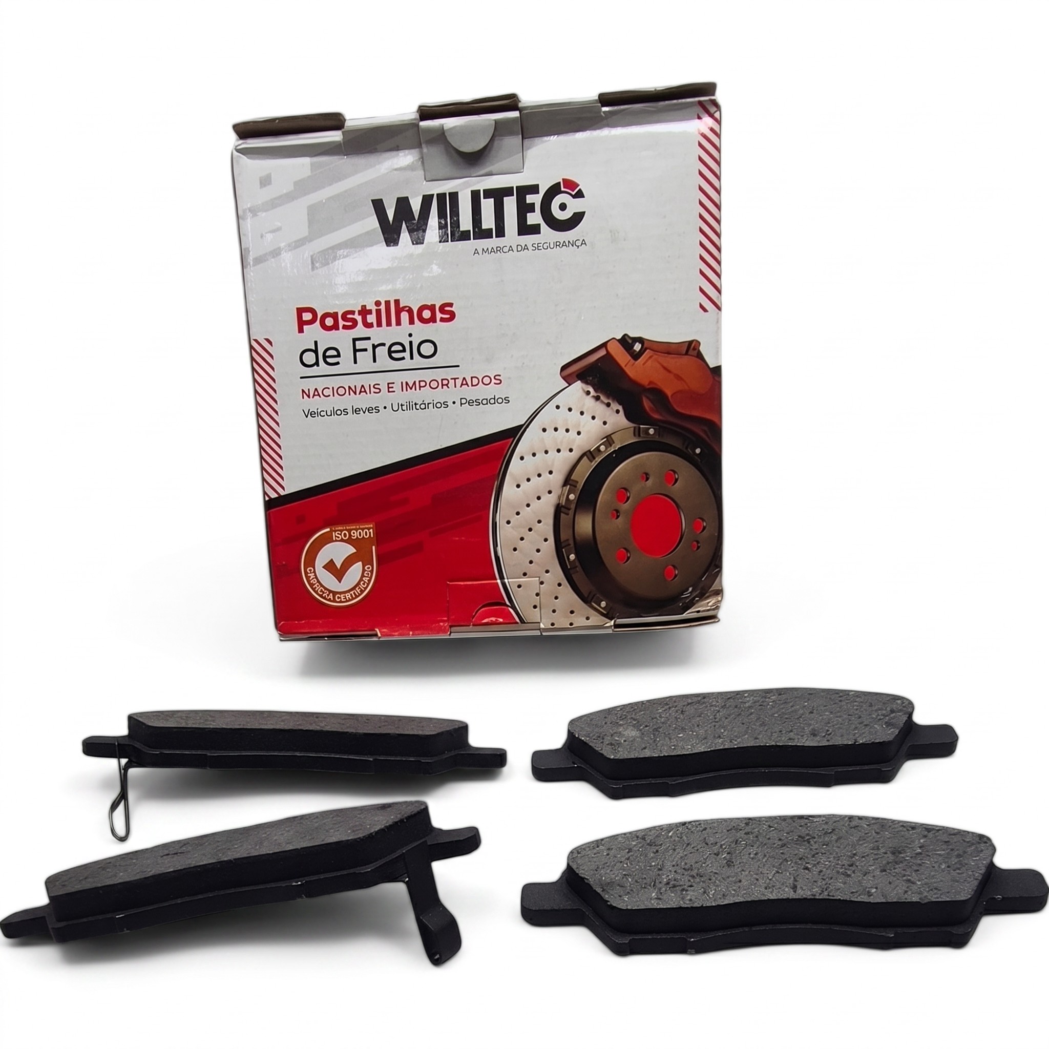Jogo Pastilha Freio Dianteiro Willtec Willtec