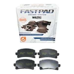 Jogo Pastilha Freio Traseiro Willtec Willtec