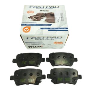 Jogo Pastilha Freio Traseiro Willtec Willtec