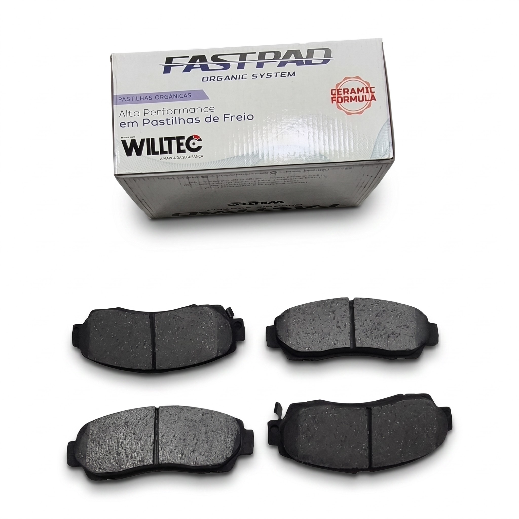 Jogo Pastilha Freio Dianteiro Willtec Willtec