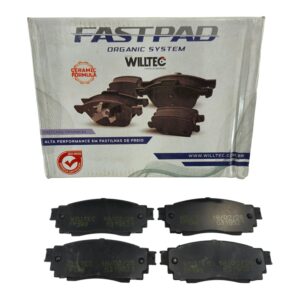 Jogo Pastilha Freio Traseiro Willtec Willtec