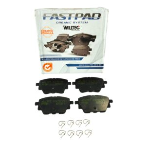 Jogo Pastilha Freio Traseiro Willtec Willtec