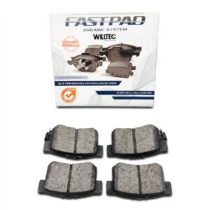 Jogo Pastilha Freio Traseiro Willtec Willtec