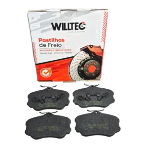 Jogo Pastilha Freio Dianteiro Willtec Willtec