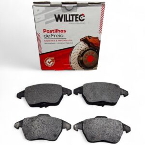Jogo Pastilha Freio Dianteiro (C/Alarme) Willtec Willtec