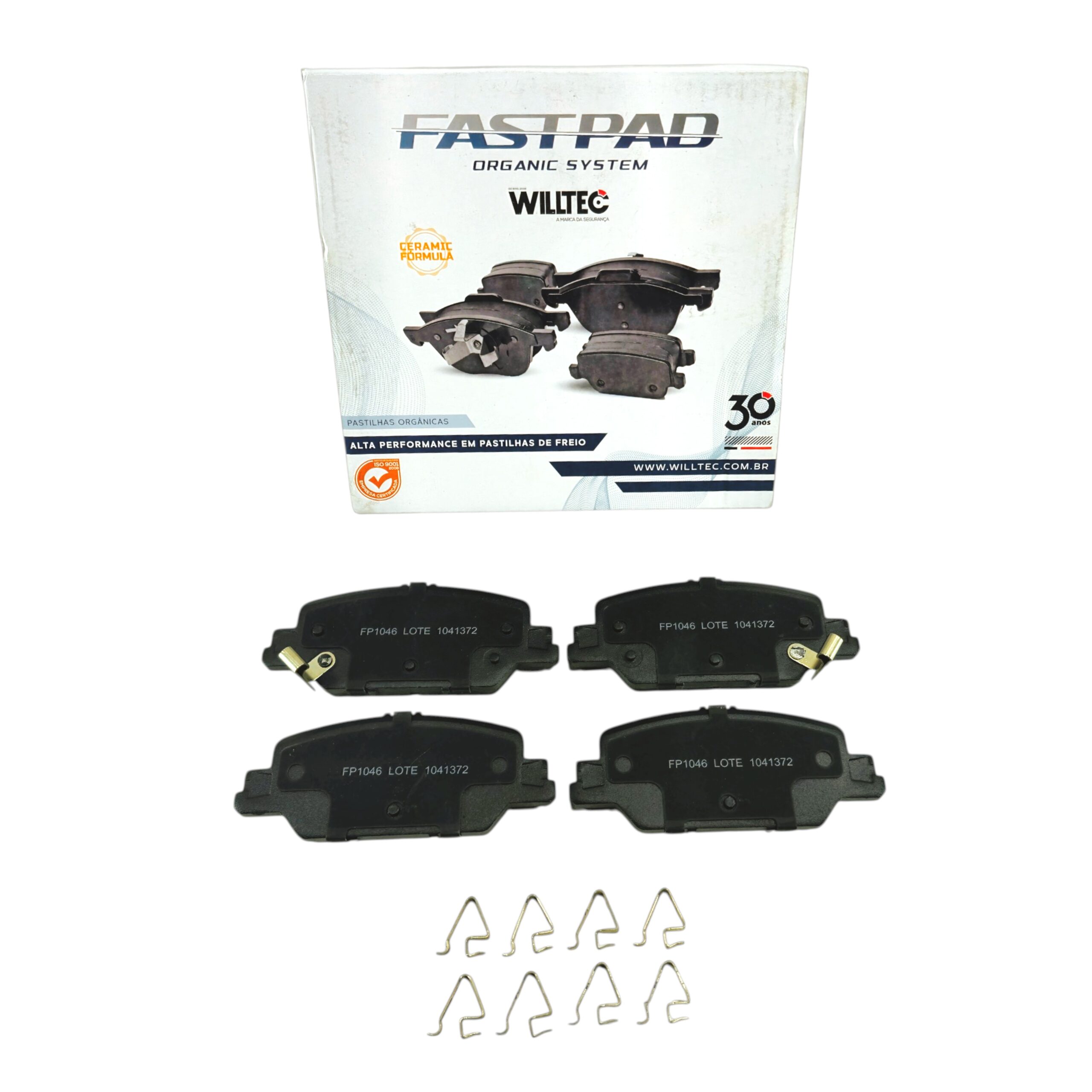 Jogo Pastilha Freio Traseiro Willtec Willtec