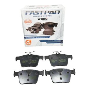 Jogo Pastilha Freio Traseiro Willtec Willtec