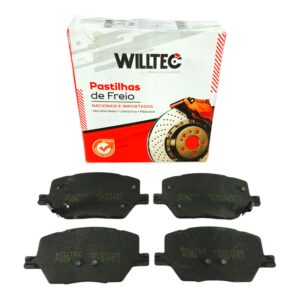 Jogo Pastilha Freio Dianteiro Willtec Willtec