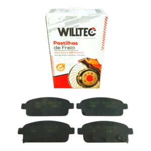 Jogo Pastilha Freio Traseiro Willtec Willtec