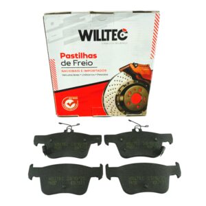 Jogo Pastilha Freio Traseiro Willtec Willtec