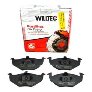 Jogo Pastilha Freio Dianteiro Willtec Willtec