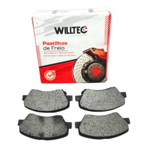 Jogo Pastilha Freio Dianteiro Willtec Willtec
