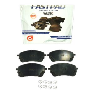 Jogo Pastilha Freio Dianteiro Willtec Willtec