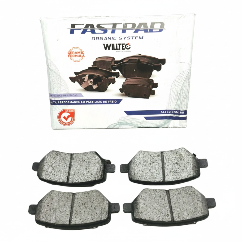 Jogo Pastilha Freio Dianteiro Willtec Willtec