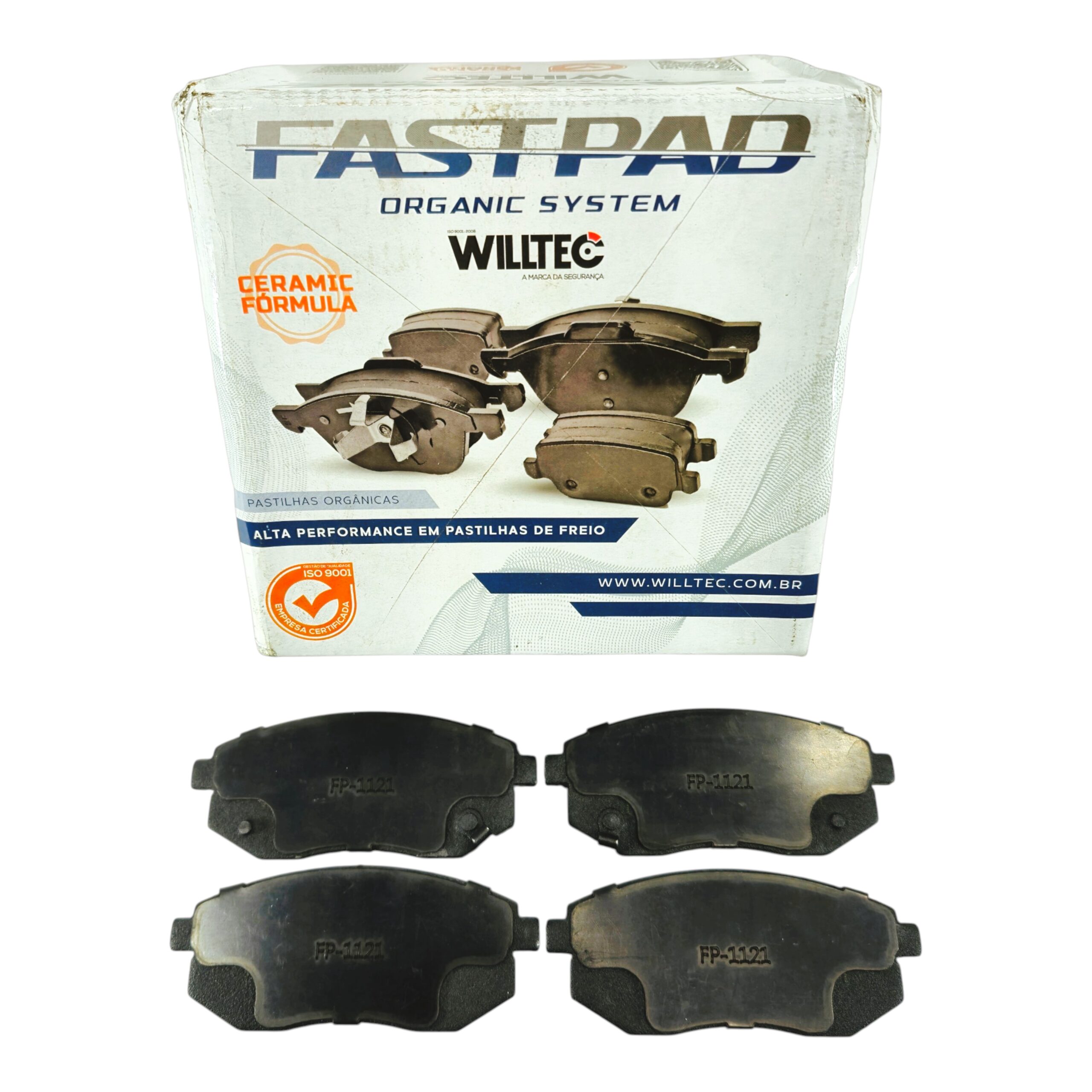 Jogo Pastilha Freio Dianteiro Willtec Willtec