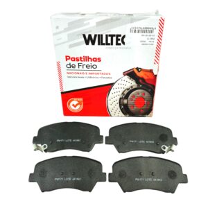 Jogo Pastilha Freio Dianteiro Willtec Willtec