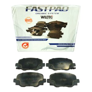 Jogo Pastilha Freio Traseiro Willtec Willtec