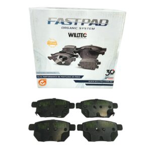 Jogo Pastilha Freio Traseiro Willtec Willtec