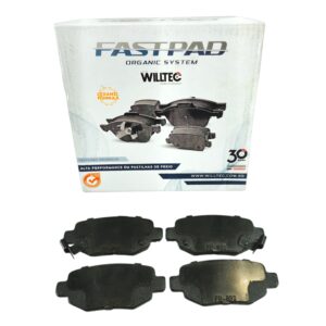 Jogo Pastilha Freio Traseiro Willtec Willtec