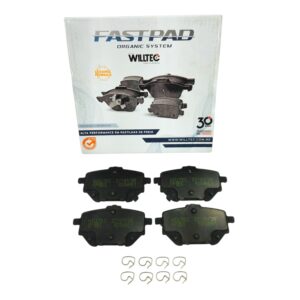 Jogo Pastilha Freio Traseiro Willtec Willtec