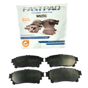Jogo Pastilha Freio Traseiro Willtec Willtec