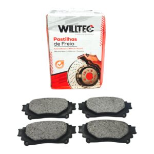 Jogo Pastilha Freio Traseiro Willtec Willtec